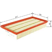 Bosch Luftfilter F 026 400 614