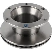 DT Spare Parts Bromsskiva 6.61019, 1 Stycke