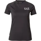 Emporio Armani för kvinnor. 8NTT70_TJEMZ Sport T-shirt svart (XS), Deportivo, Multisport, Polyamid, Kort ärm