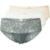 Dorina Trosa beige / mörkgrön / vit