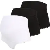 Lindex Maternity Trosa svart / vit