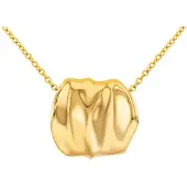 Calvin Klein Organic Shape Pendant Necklace