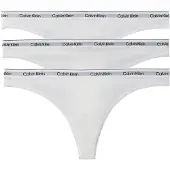 Calvin Klein 3 Pack Thongs Icon Logo