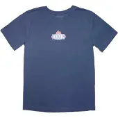 Ginza.se Primus: Unisex T-Shirt/Mini Zingers Logo (Denim Blue) (XX-Large)