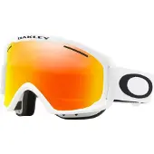 Oakley - Skidglasögon - O Frame 2.0 Pro M Matte White Fire Iridium & Persimmon för Unisex - Vit