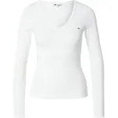 Tommy Hilfiger Tommy Jeans Slim V Neck Long Sleeve T-Shirt