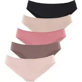 LASCANA Trosa nude / brun / ljusrosa / svart