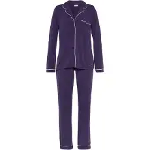 LASCANA Pyjamas kräm / mörklila