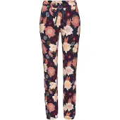 Vivance Pyjamasbyxa 'Dreams' marinblå / aubergine / korall / mörkrosa