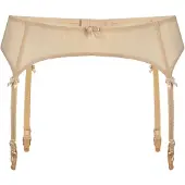 TEYLI Stay-up med höfthållare 'Eleonora' beige