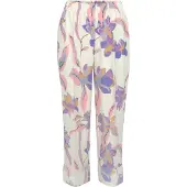 LASCANA Pyjamasbyxa beige / lila / rosa