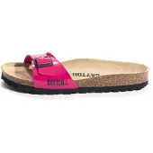 Bayton Pantolette 'Prague' rosa / svart