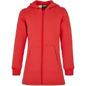 Urban Classics Sweatjacka knallröd