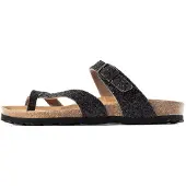 Bayton Pantolette 'Diane' brun / svart