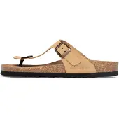 Bayton Pantolette 'MERCURE' camel / brun