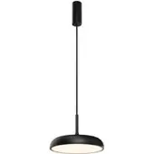 Maytoni Pendellampa Gerhard, Svart, Vardagsrum / matsal, Metall, Modern