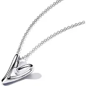 Pandora Essence Sterling silver hjärthalsband 393272C00-70