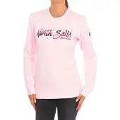 North sails Långärmad sweatshirt med rund halsringning 9024250 dam