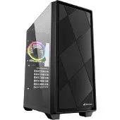 Sharkoon VS8 RGB Tower Datorchassi Svart