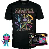 Funko POP! Förundran Thanos T-shirt Och Exklusiv Infinity Saga-figur