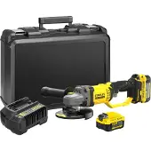 Stanley Vinkelslip SFMCG400M2K-QW; 18 V; 2x4,0 Ah batt.