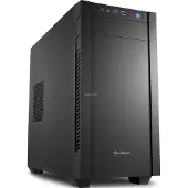 Sharkoon S1000 - Tower - micro ATX - ohne Netzteil Tower Datorchassi Svart