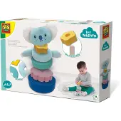 SES Creative Aktivitetstorn - Bygg dig själv Koala - - One Size - Aktivitetsleksaker