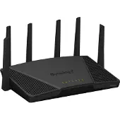 Synology RT6600AX - Trådlös router 4-ports-switch - 1GbE, 2.5GbE - WAN-portar: 2 - Wi-Fi 6 - Trippelband