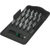 Wera 8600/889-60 TZ Bit-Safe 05057122001 Bit-Set 61 delar Spår, Stjärnspår Phillips, Stjärnspår Pozidriv, Inner-sexkantig, Inner-TORX Torsionzon