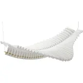 Frandsen Taklampa , Sora, Vit, Vardagsrum, Papper / papp, Design