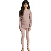 Craft Juniors' Core Warm Baselayer Set Charm/Dark Plum