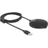 DeLOCK Hand USB-mikrofon 20672 Sändare signal:USB, Sladd
