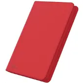 Ultimate Guard Zipfolio 320 - XenoSkin Röd med 16 fickor