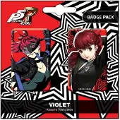 POPbuddies Persona 5 Royal Pin Badges 2-Pack Violet / Kasumi Yoshizawa