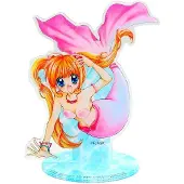 Uchiwa Mermaid Melody: Pichi Pichi Pitch Akryl Luchia Nanami Figur 21 Cm
