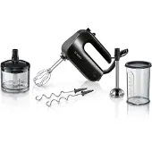 Bosch Handmixare - - MFQ4980B - 850 W - 5 hastigheter - Färg svart, silver