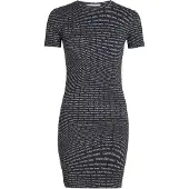 Calvin Klein J20j223205 Kortärmad Kort Klänning