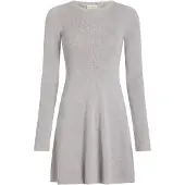 Calvin Klein J20j224156 Klänning Med Långa ärmar