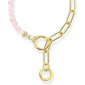 Thomas Sabo Glam & Soul Cosmic Amulet rose quartz gold halsband KE2193-414-9-L47v