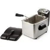 Domo DO458FR, 4 l, Single, Svart, Rostfritt stål, 3000 W