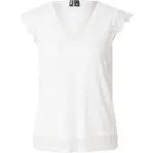 Pieces Blus 'PCOlline' vit