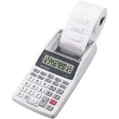 Sharp EL-1611V, Skrivbord, Finansiell, 12 siffror, 1 linjer, AC/Batteri, Grå, Vit