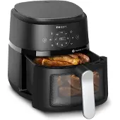 Philips 2000 Series NA221 - Varmluftsfritös - 4.2 liter - 1.5 kW - svart/silver