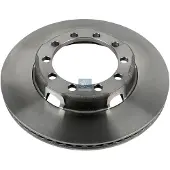 DT Spare Parts Bromsskiva 7.36013, 1 Stycke