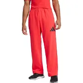 Adidas Sportbyxa 'Essentials' röd / svart