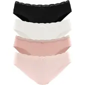 LASCANA Trosa rosa / rosé / svart / vit