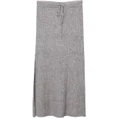Pull&Bear Kjol gråmelerad