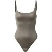 Magic bodyfashion T-shirtbody gyttjefärgad