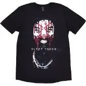 Ginza.se Sleep Token: Unisex T-Shirt/Aford Mask (Black) (Small)