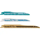 Makita B-13677 Sats med 3 linjesågblad SUPER EXPRESS: B-05038, B-05044, B-05153